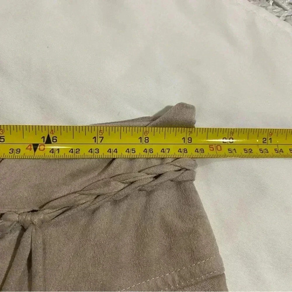 🎈Cartise women’s western cowgirl suede fringe soft tan shirt  size XL - Picture 4 of 9